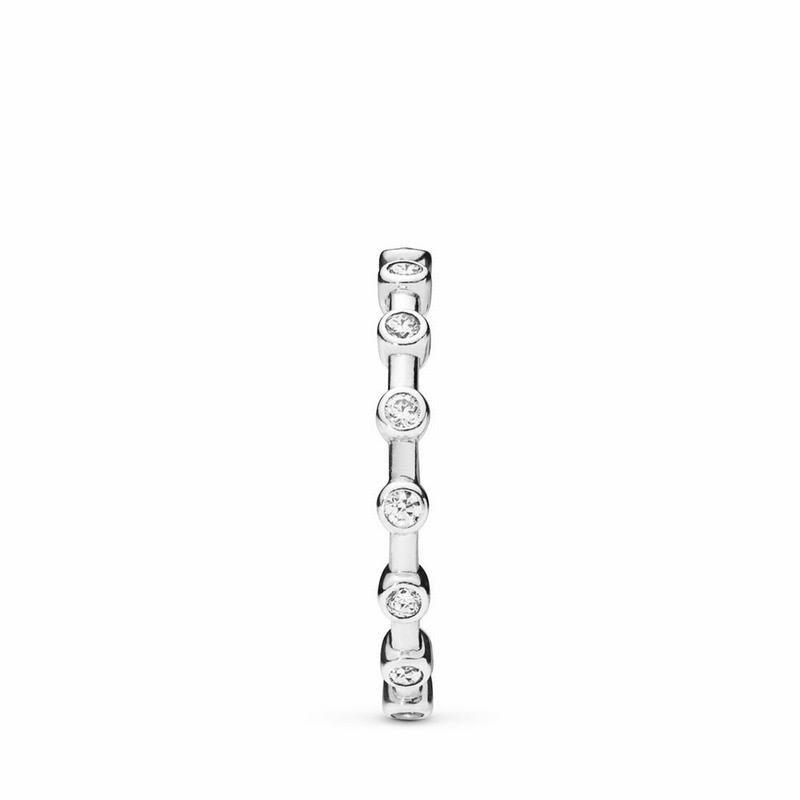 Pandora Dazzling Dots Stackable Ring Silver Egypt HY1309482